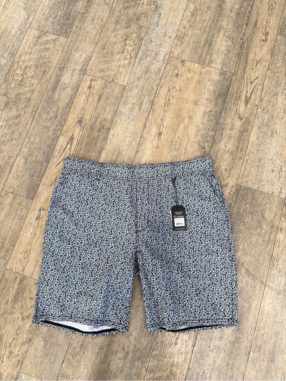 Anderson Ord Solution 2.0 Shorts Black Poppy Golf Casual Men Size 36 Brand New